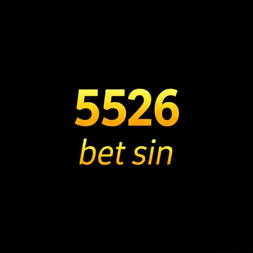 Logo 5526 Bet Login - Plataforma de Apostas