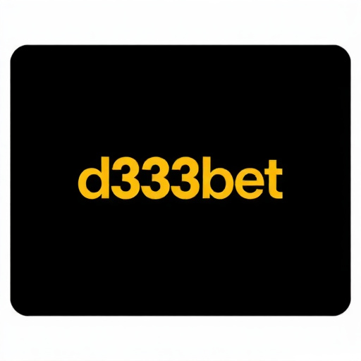 Logo D333Bet Login - Plataforma de Apostas