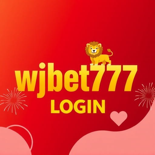 Logo Wjbet777 Login - Plataforma de Apostas